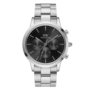 ICONIC CHRONOGRAPH LINK ONYX S DW00100645